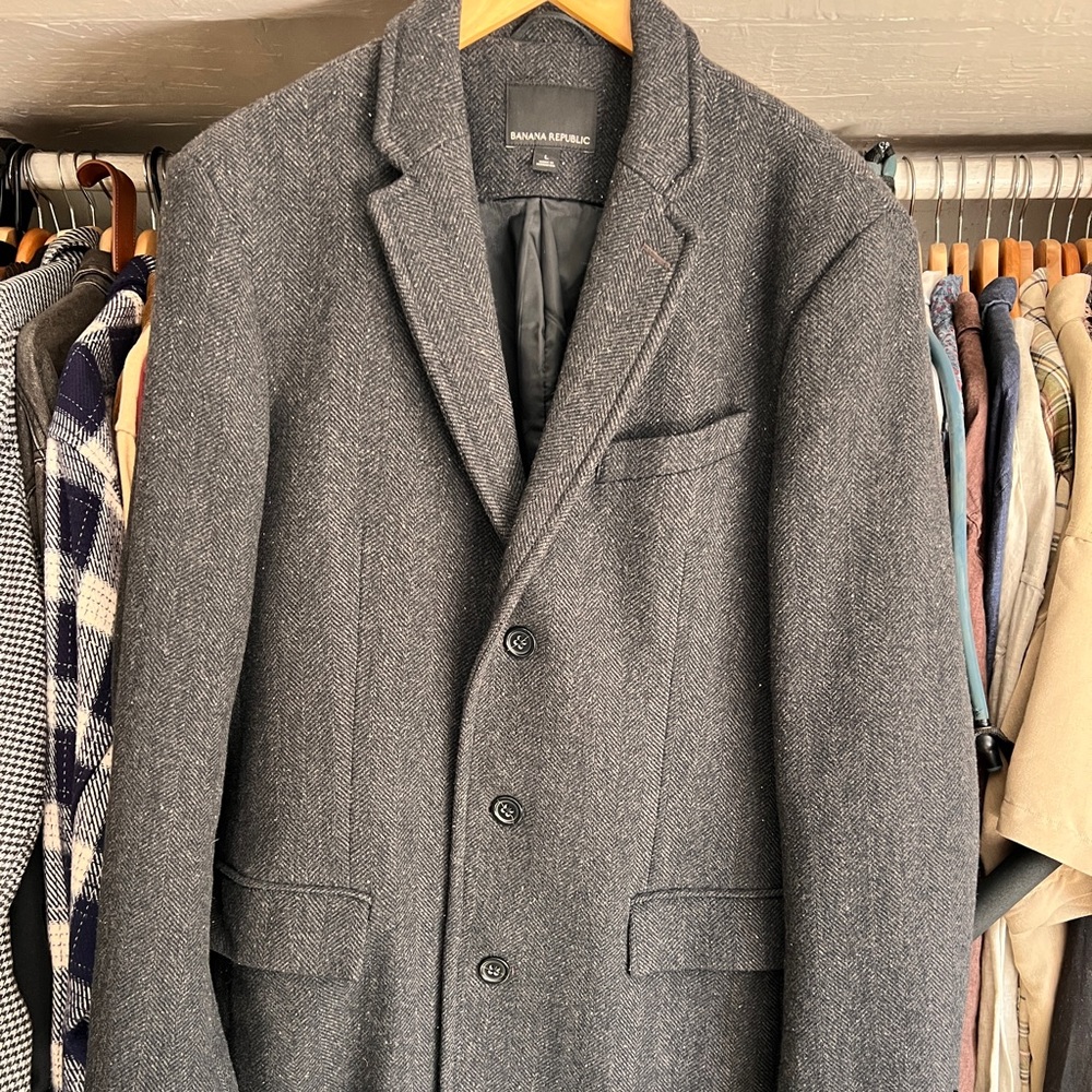 Banana Republic Donegal Topcoat